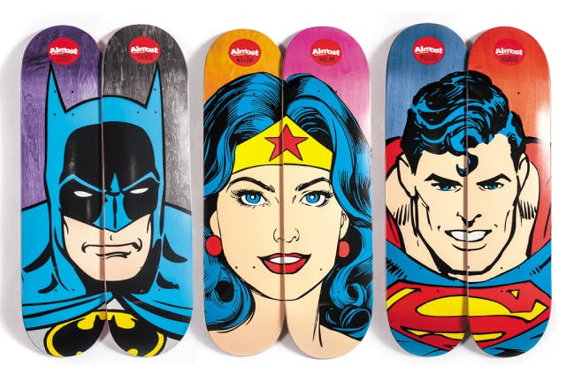 dc comics skateboard