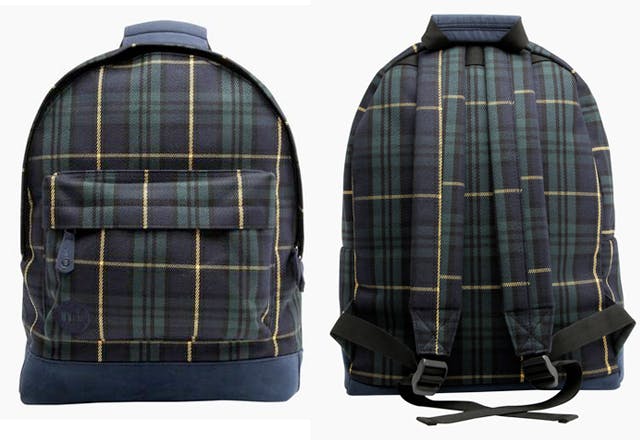 Mi-Pac Tartan Backpack
