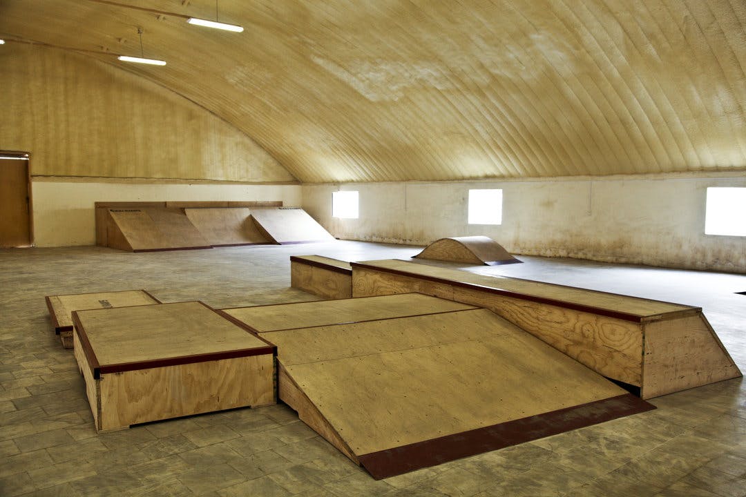 Akatistans perminant indoor skatepark in Kabul