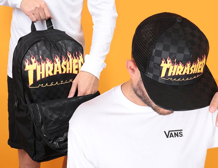 vans x thrasher